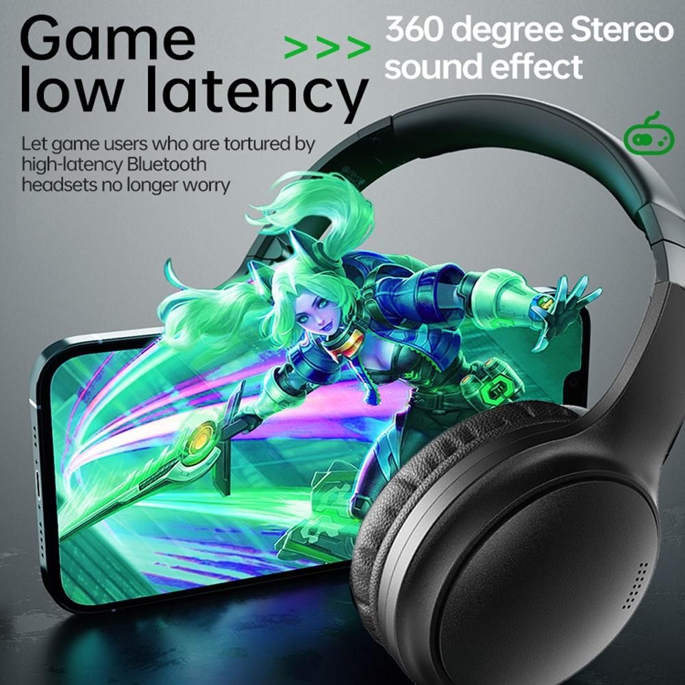 Wireless Bluetooth Headphones With ANC Noise Cancellation 40mm Stereo Drivers 7