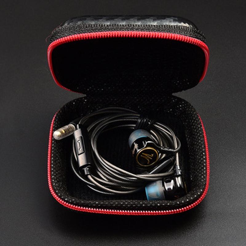 Multi Function Cable Organizer Case Compact Electronics Travel Pouch For Headphones Chargers 5