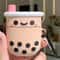 Bubble Tea AirPods Case Cute Silicone Protective Cover