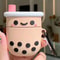 Bubble Tea AirPods Case Cute Silicone Protective Cover