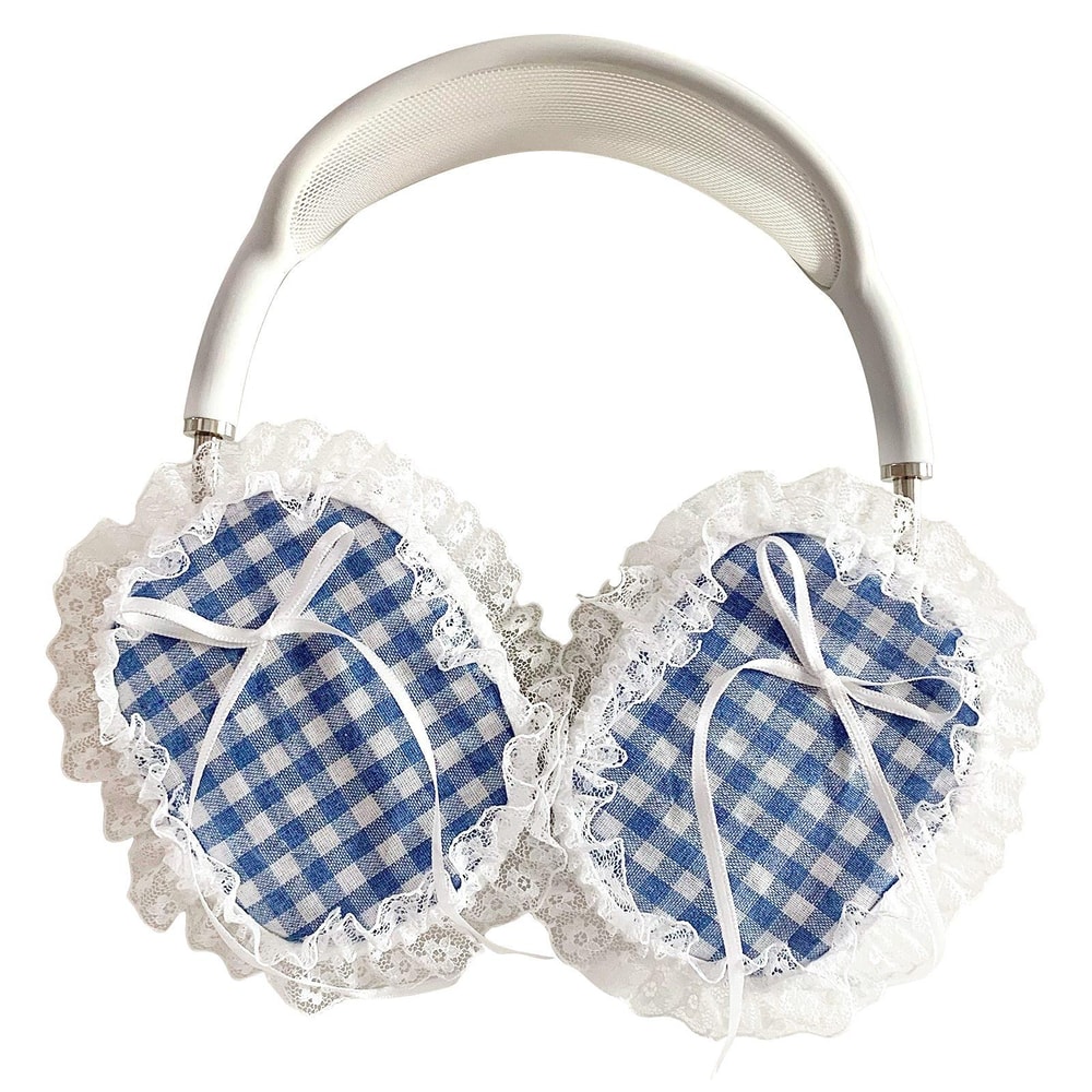 AirPods Max Protective Case With Lattice Lace Design Slim Anti Scratch Cover 4