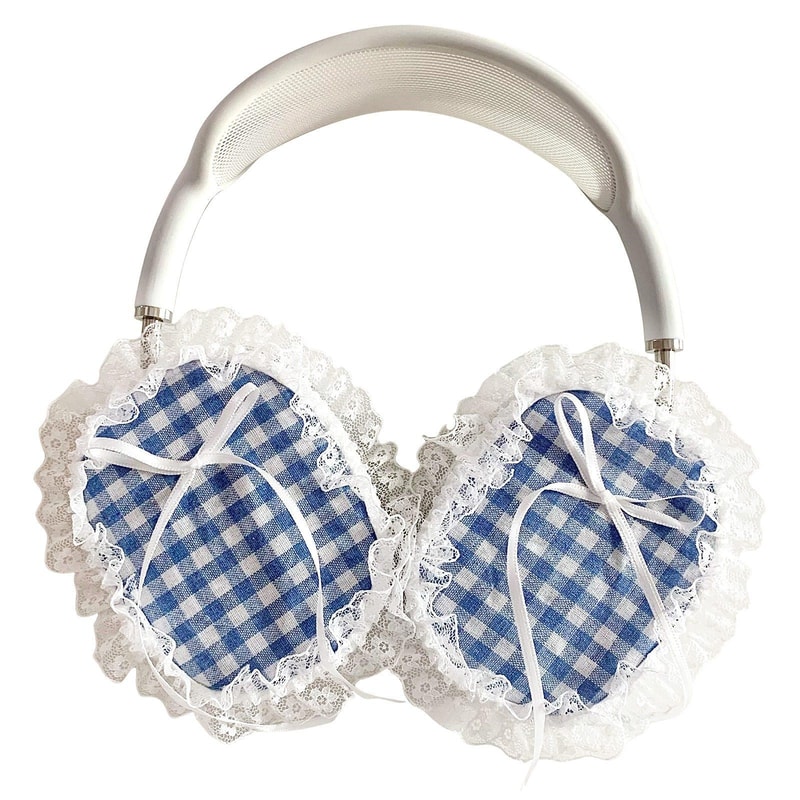 AirPods Max Protective Case With Lattice Lace Design Slim Anti Scratch Cover 4