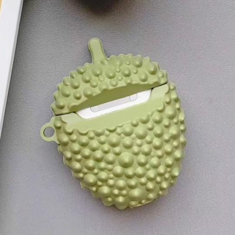 Cute Durian AirPods Case Fruit Protective Cover