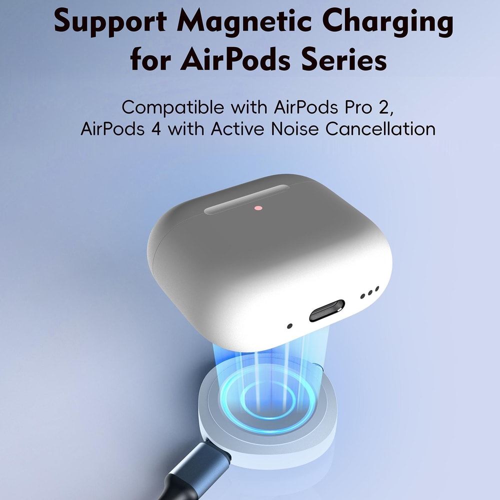 Portable Smartwatch Charger Magnetic Wireless Travel Dock 6