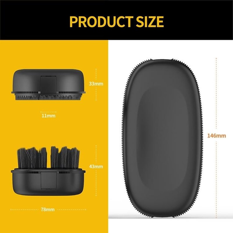 Dual-Action Pet Grooming Comb Brush for Dogs, Cats & Horses Hair Removal Tool