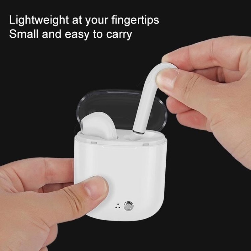 Wireless Bluetooth Earbuds With Charging Case And Mic 5