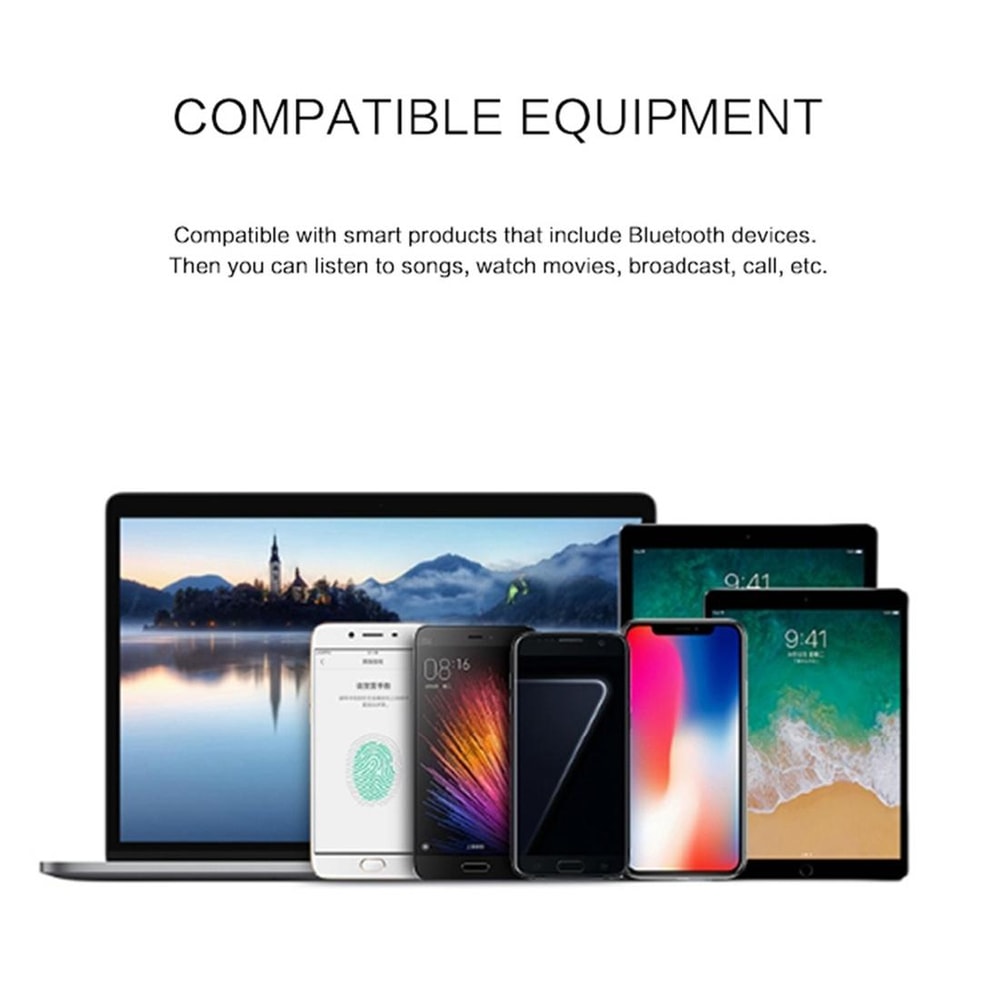 Bluetooth Earbuds With Magnetic Charging Case For IPhone And Android 6