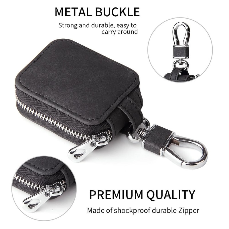 Vintage Leather AirPods Case Coffee Color With Hook Protective Cover For AirPods Pro 5