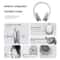 Wireless ANC Headphones Bluetooth 54 Over Ear Noise Cancelling Headset 5