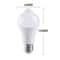 Smart Motion Sensor Light Bulb E27 Waterproof LED Infrared Auto Night Light 2