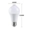 Smart Motion Sensor Light Bulb E27 Waterproof LED Infrared Auto Night Light 2