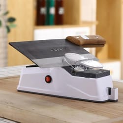 electric double-sided knife sharpener for kitchen, fast knife sharpener & electric knife sharpener