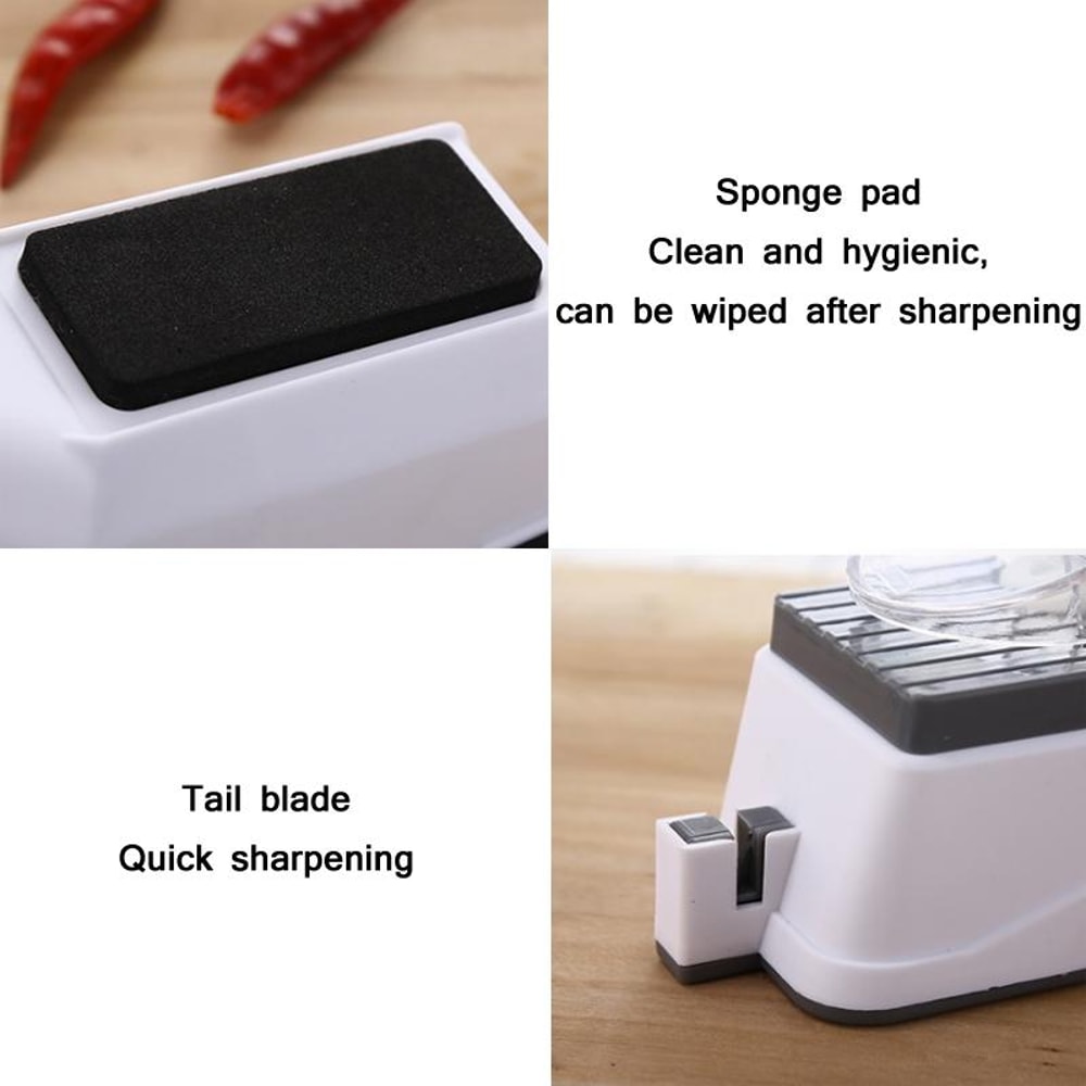 Electric DoubleSided Knife Sharpener For Kitchen Fast Knife Sharpener Electric Knife Sharpener 4