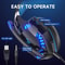 Wired Gaming Headset With Mic And LED Lights For PC And Console 8