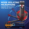EACH Wired Gaming Headset With Mic And LED 3