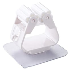 wall mounted mop holder organizer with strong adhesive broom holder rack for kitchen & bathroom storage