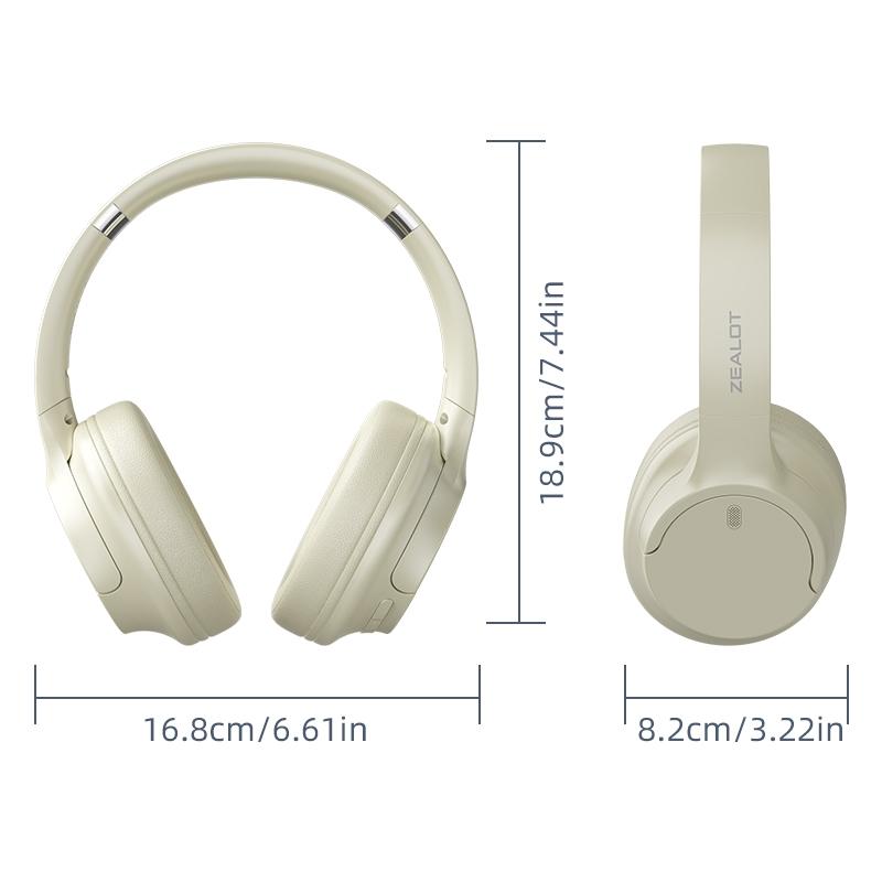 Bluetooth Wireless Over Ear Headphones With Mic 8