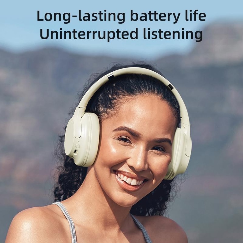 Bluetooth Wireless Over Ear Headphones With Mic 6