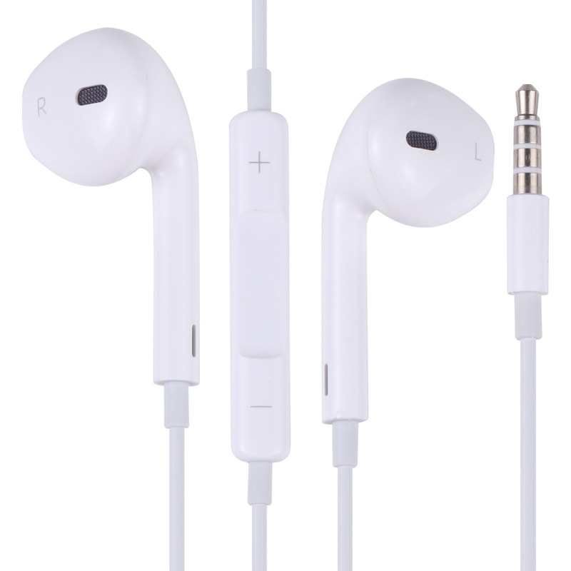 Wired EarPods Headphones With Mic And Remote Control For Clear Calls Rich Sound 1