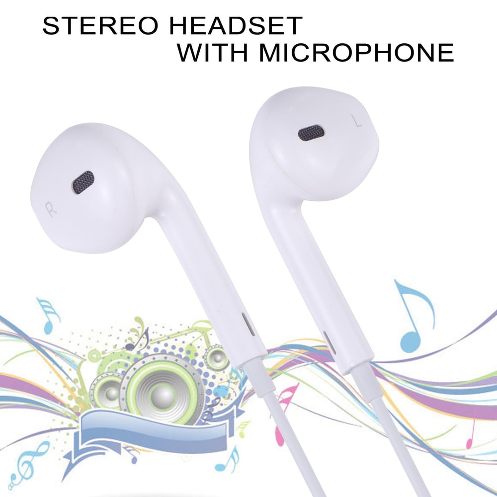 Wired EarPods Headphones With Mic And Remote Control For Clear Calls Rich Sound 5