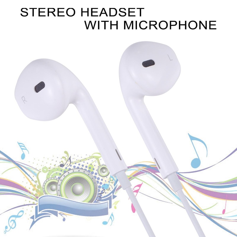 Wired EarPods Headphones With Mic And Remote Control For Clear Calls Rich Sound 5