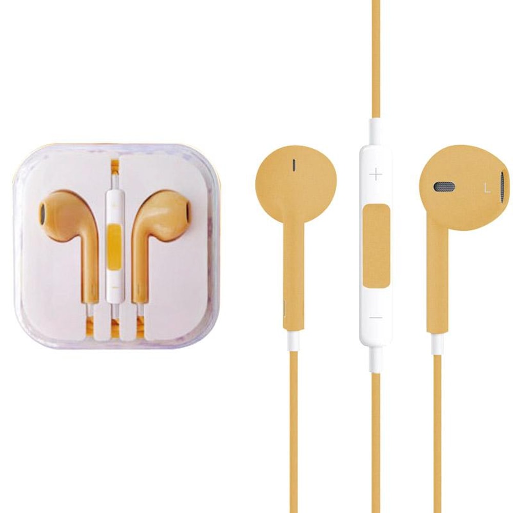 Wired EarPods Headphones with Mic and Remote Control for Clear Calls & Rich Sound