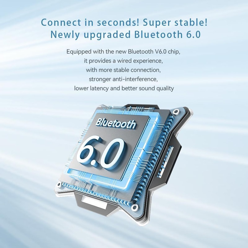 Mini Open Ear Bluetooth Headphones With Noise Cancelling HiFi Sound 4