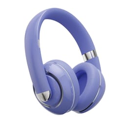 foldable wireless bluetooth headphones with mic and noise reduction