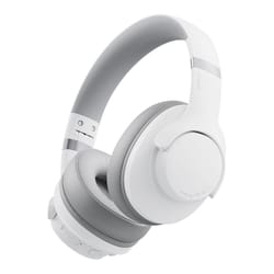 bluetooth over ear wireless noise cancelling headphones with anc enc dual device