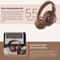 Bluetooth Over Ear Wireless Noise Cancelling Headphones With ANC ENC Dual Device 9