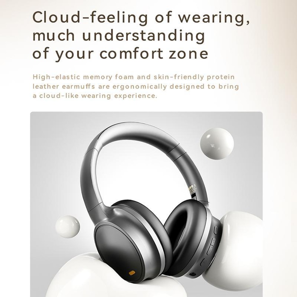 GT10 Zero Pressure Bluetooth 54 ANC Wireless Headphones With 45H Battery Life 9