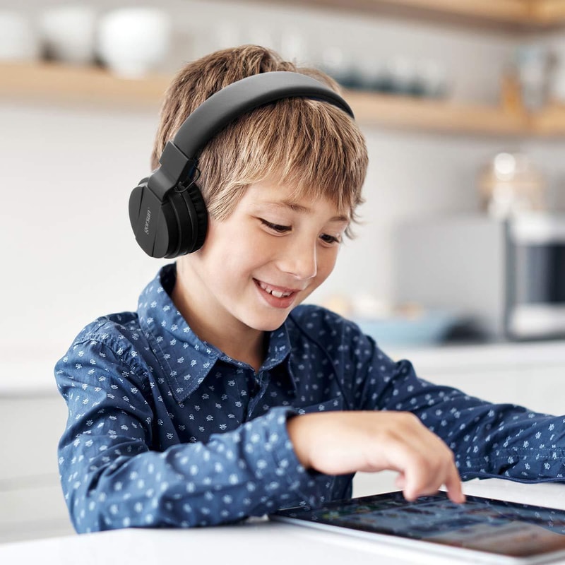 Kids Wired Headphones For School Travel And Tablets 6