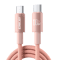 100W USB C Fast Charging Cable Nylon Braided Type C Cord With E Marker Chip 0