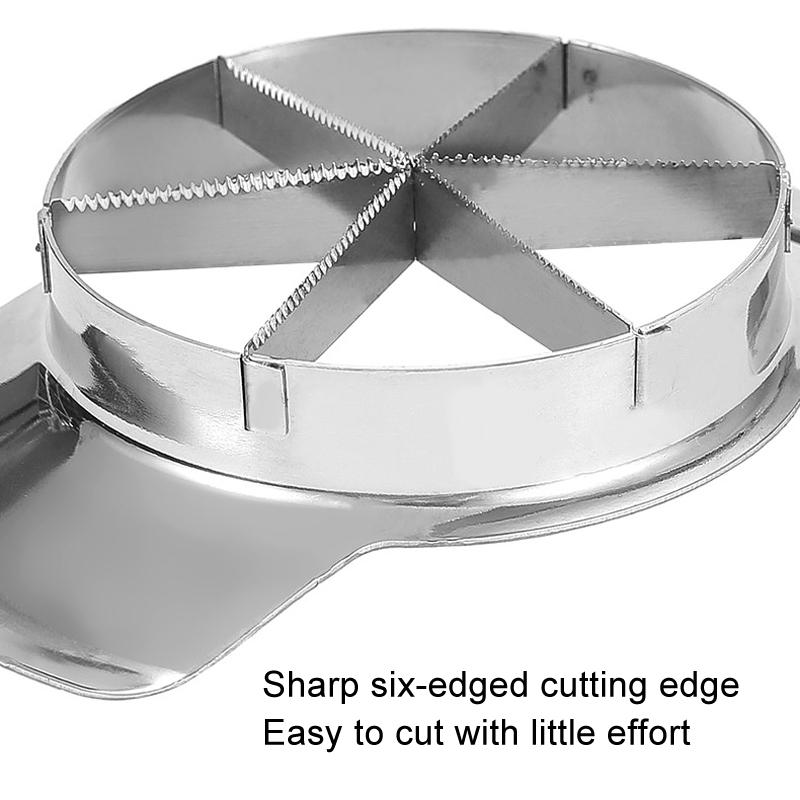 Stainless Steel Orange Cutter Easy Peel Fruit Slicer Tool For Citrus Prep 8