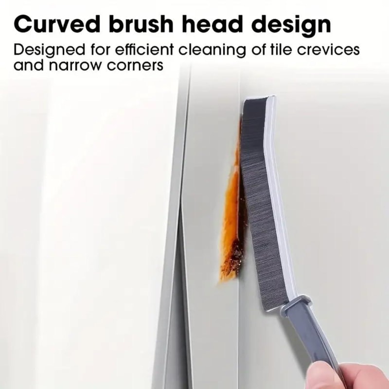 Multifunctional Crevice Cleaning Brush For Tile Corners Window Grooves And Tough Gaps 7