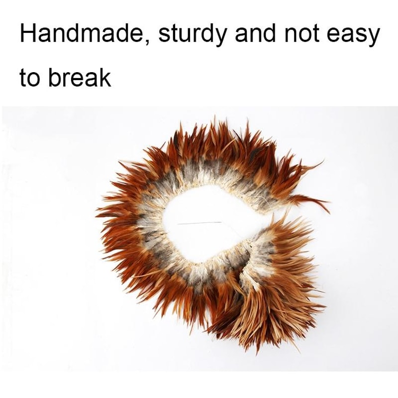 Premium Natural Feather Duster With Wooden Handle For Home Car Cleaning 2