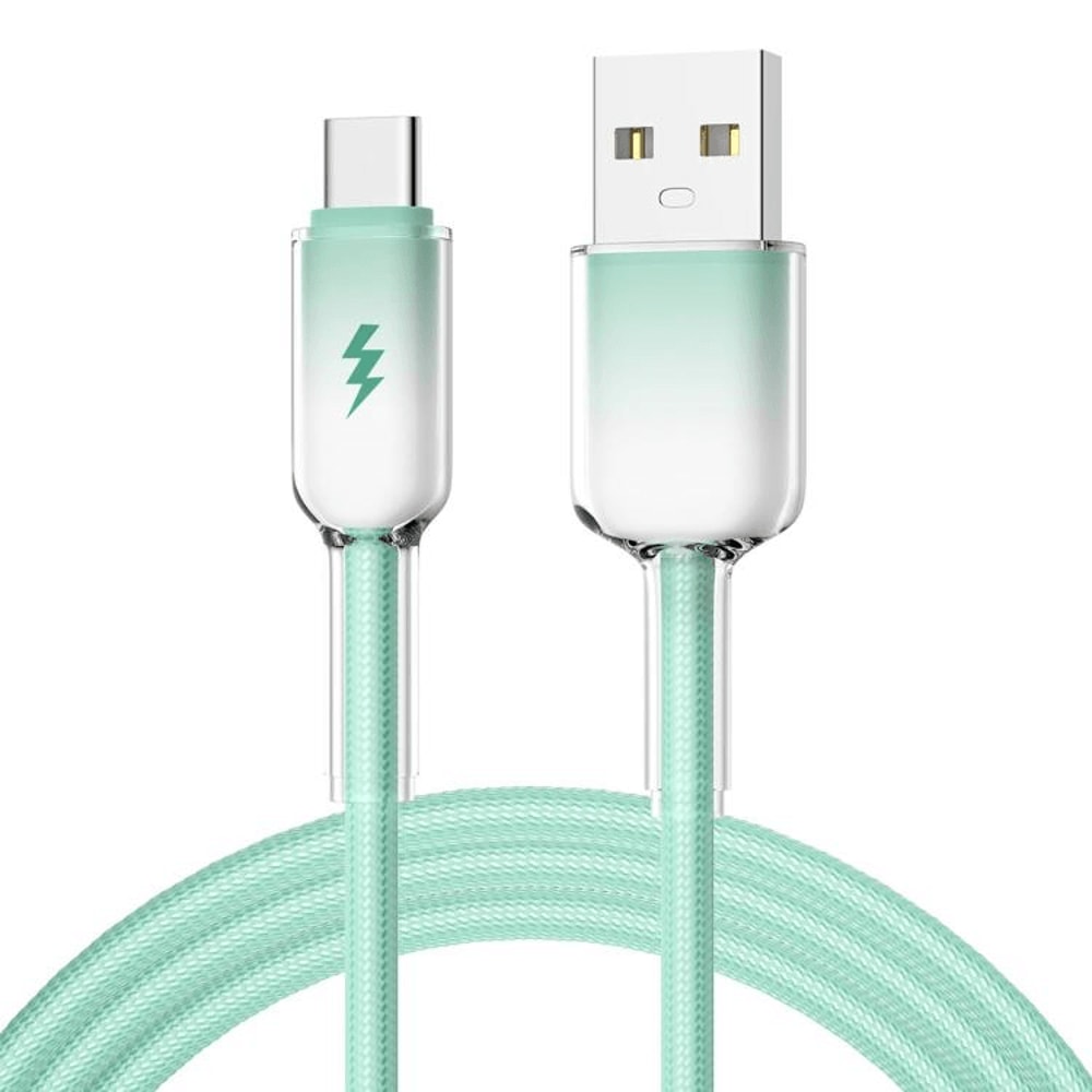 IceCool Fast Charging USB C Cable Nylon Braided Data Cable 10