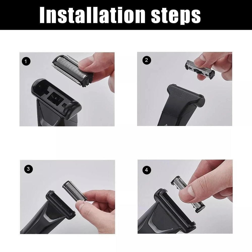 SkinSafe Trimmer Blade Refill Snap-In Ceramic Replacement