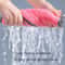 Oil Absorbent Dishcloth Soft Coral Fleece Kitchen Towel with Hang Loop