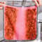 Oil Absorbent Dishcloth Soft Coral Fleece Kitchen Towel with Hang Loop