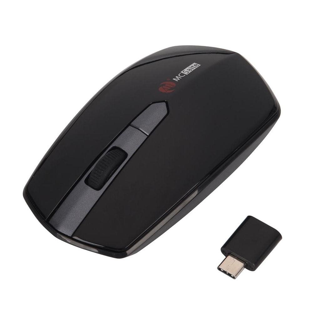 USBC Wireless Mouse 1600 DPI Adjustable Portable Optical Mouse For Laptop Tablet 0