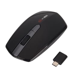 usb-c wireless mouse 1600 dpi adjustable portable optical mouse for laptop & tablet