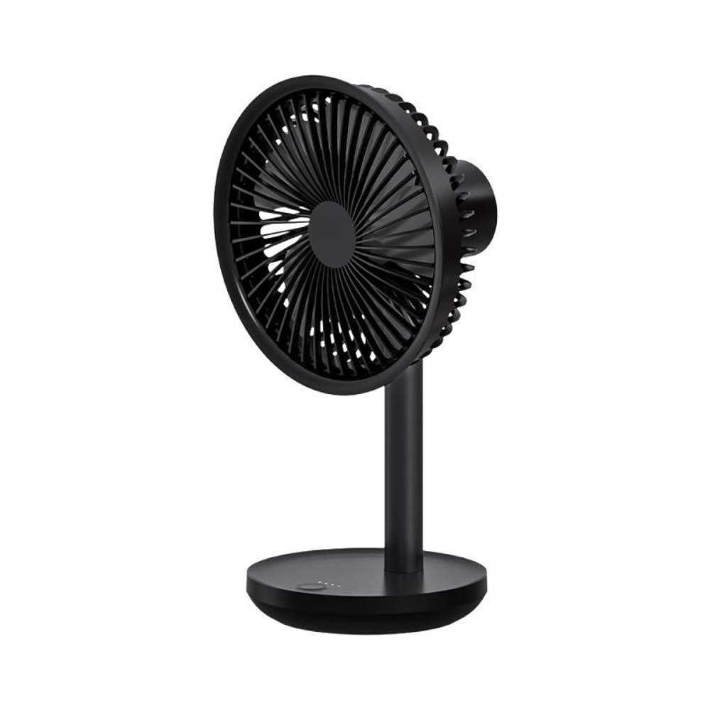 USB Rechargeable Mini Desk Fan With 3 Speed Quiet Cooling For Office Dorm Travel 0