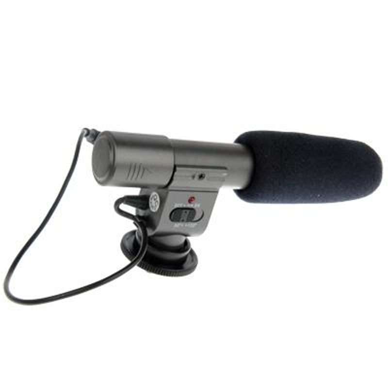 Mini Stereo Shotgun Microphone For Camcorder DSLR Video Recording 1