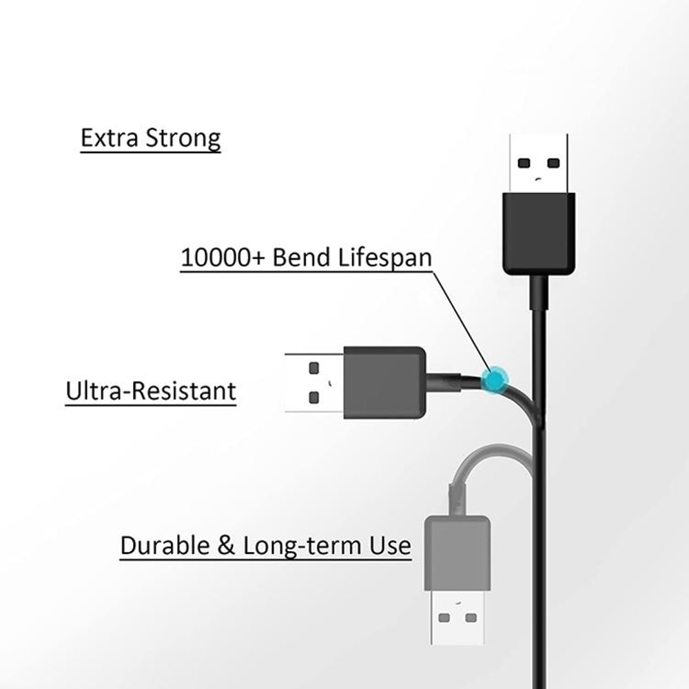 30 Pin Charging Cable USB Data Sync Cable 3