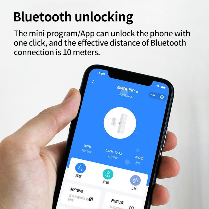 Smart Drawer Cabinet Lock Pro, smart cabinet lock, child safety lock, hidden drawer lock