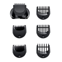 replacement shaver head with guide combs