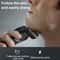 All-in-one beard trimmer and USB rechargeable shaver for men