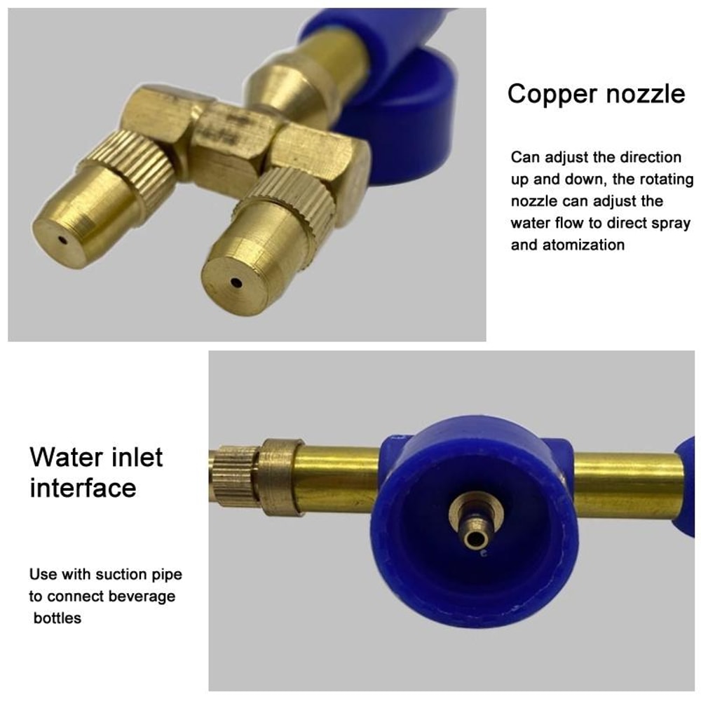 Universal Bottle Garden Sprayer Pump Adjustable Garden Sprayer Nozzle For DIY Watering 3