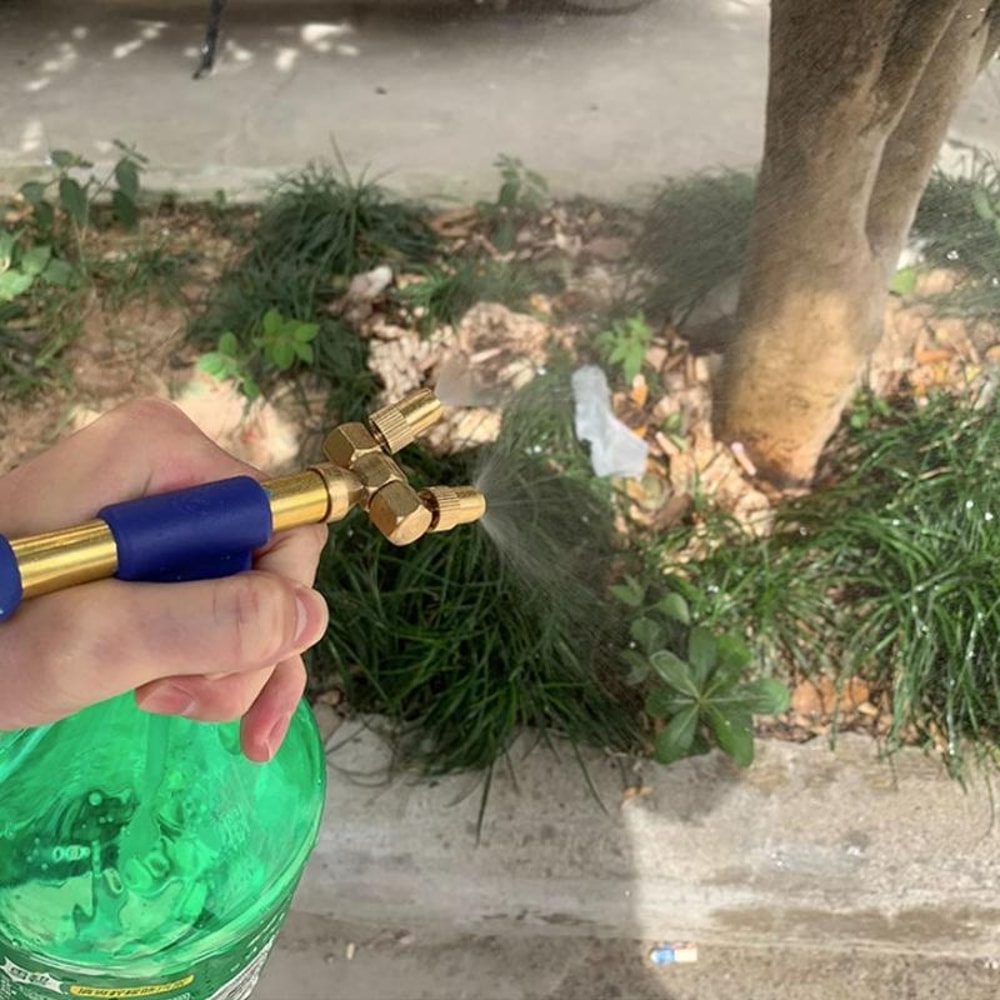 Universal Bottle Garden Sprayer Pump Adjustable Garden Sprayer Nozzle For DIY Watering 5